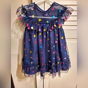 Pippa & Julie 18m Foil Hearts Dress